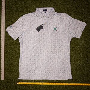 Peter Millar Erin Hills 80th US Open Villa Keys Polo - White [XL]